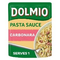 Dolmio Carbonara Pasta Sauce Pouch 150g