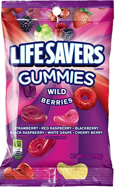LIFE SAVERS® Gummies Wild Berries 198 g