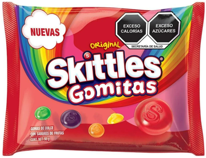 SKITTLES® Gomitas Original 50 g