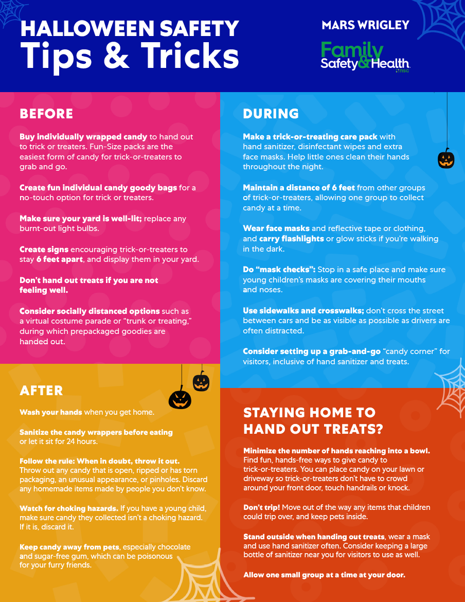 Halloween Safety Tips and Tricks.