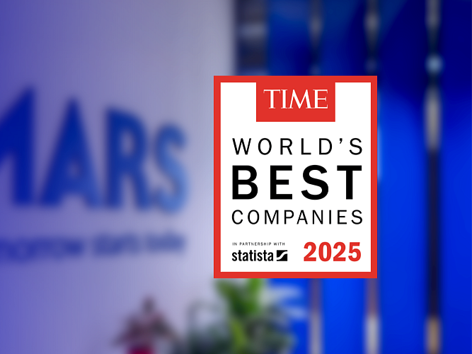 Mars Named on TIME’s World’s Best Companies 2025 List
