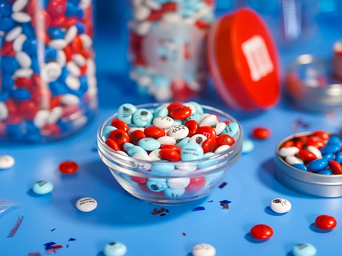 Fourth of July M&M's