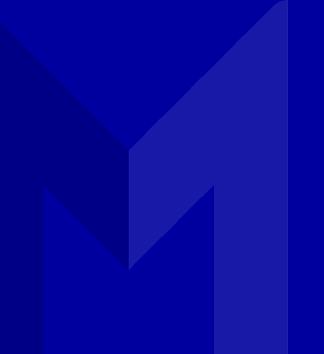 Blue Mars M logo