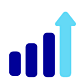 Growth graph icon