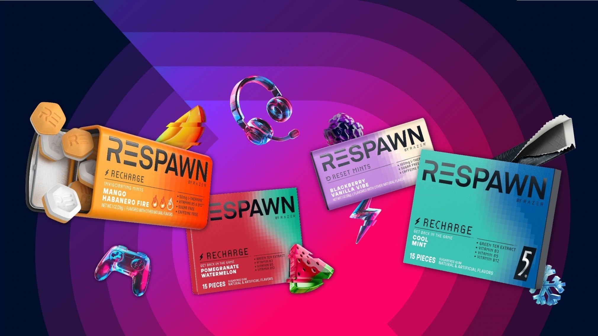 RESPAWN by Razer levels up: Razer and Mars evolve their partnership with snack line for gamers | Mars Global RESPAWN by Razer levels up: Razer and Mars evolve their partnership with snack line for gamers | Mars Global