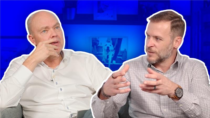 Poul interviewing Ben