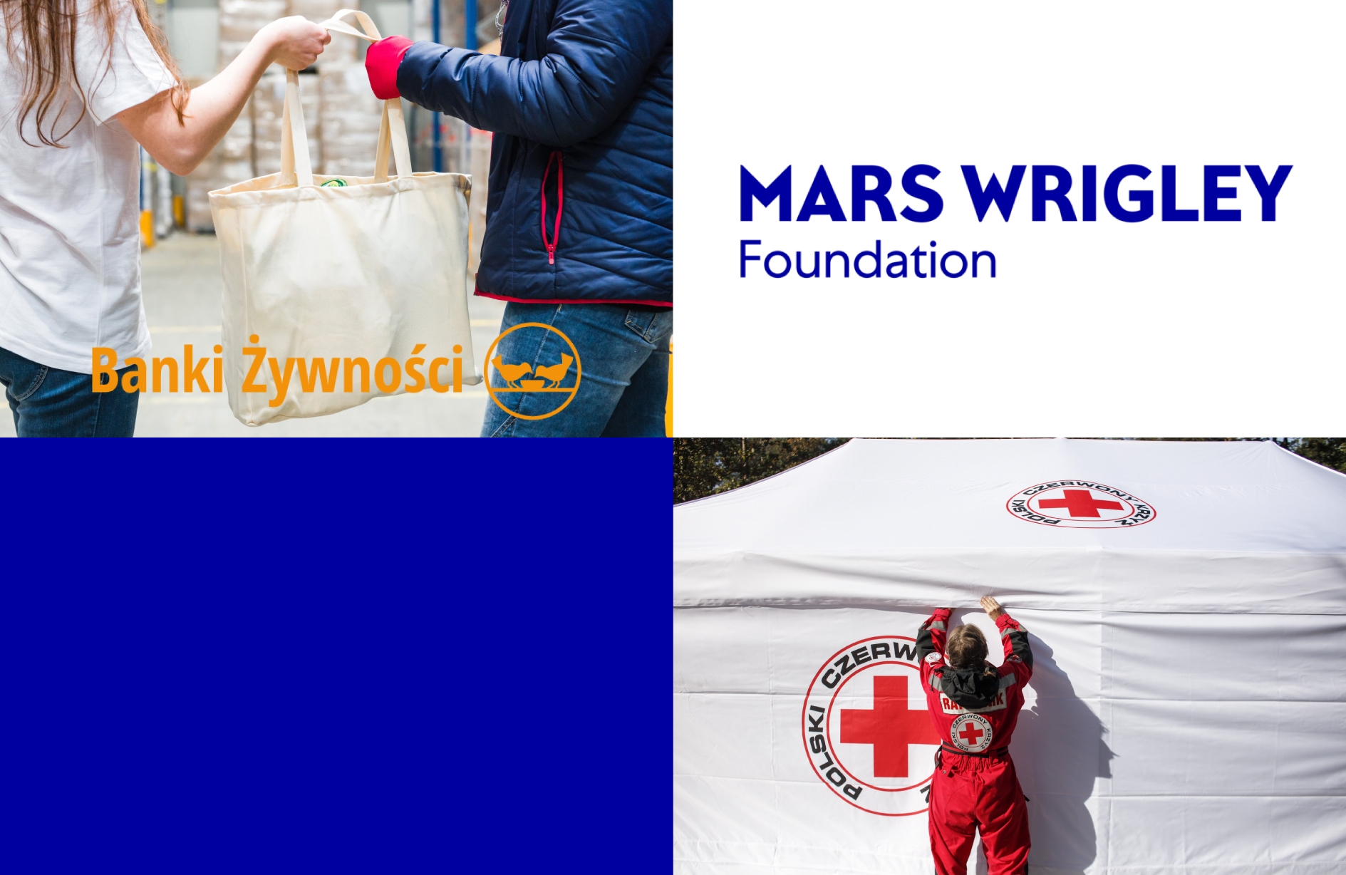 Granty od Mars Wrigley Foundation