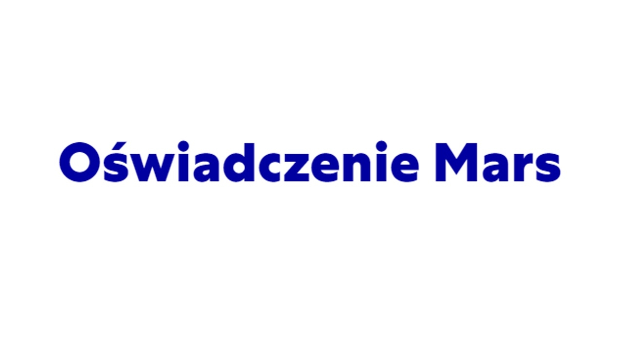 oswiadczenieMars