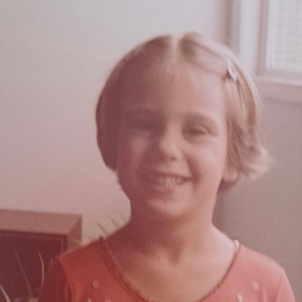 Karina as a child