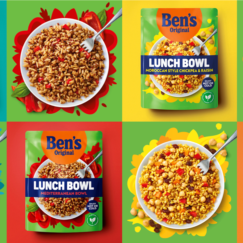 Ben's Lunch Bowl packaging