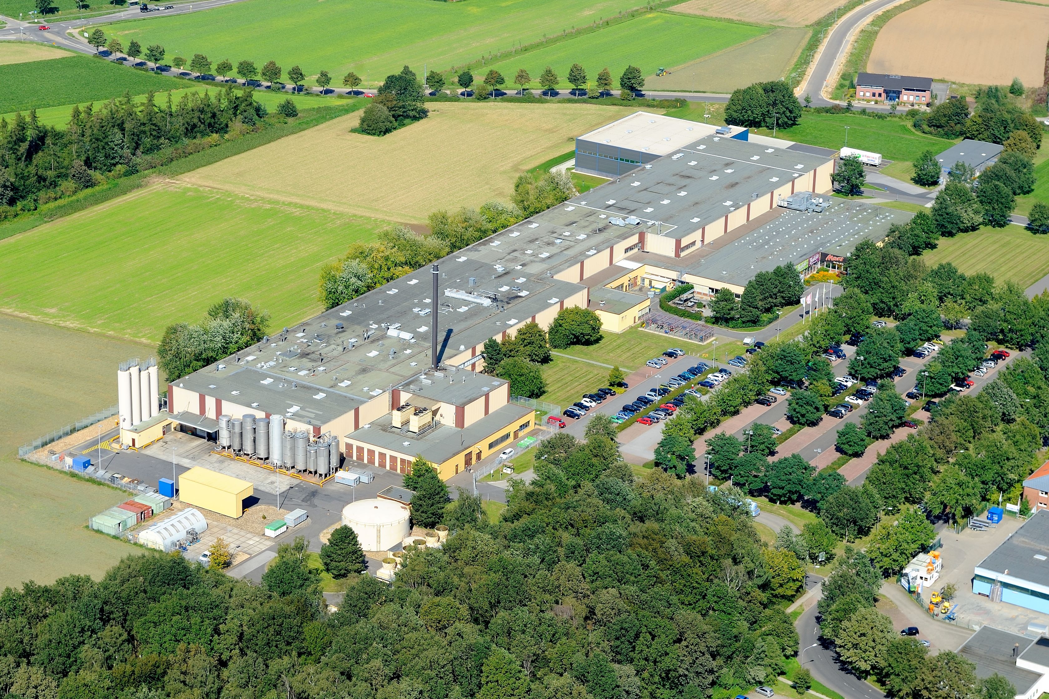 Mars_Wrigley Fabrik Viersen Luftaufnahme