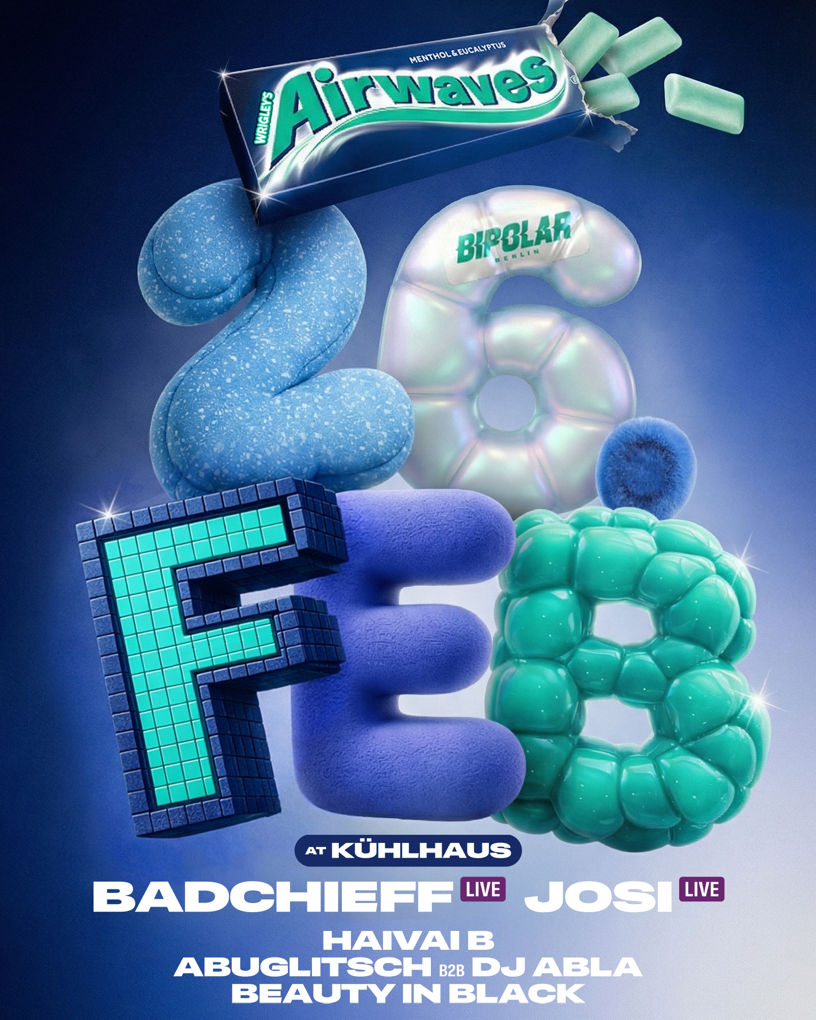 Mars Wrigley AIRWAVES Sober Clubbing