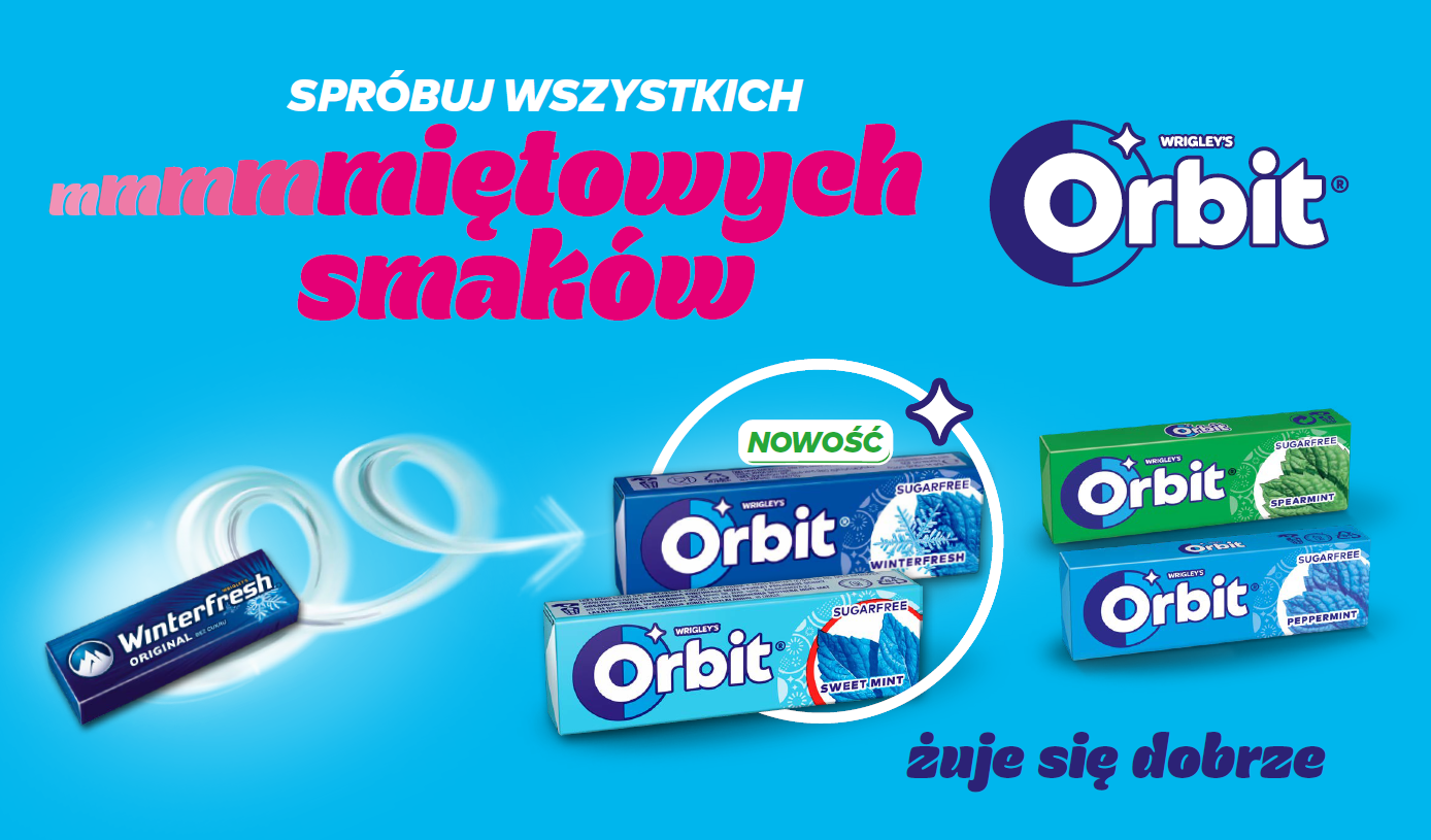Miętowe portfolio Orbit
