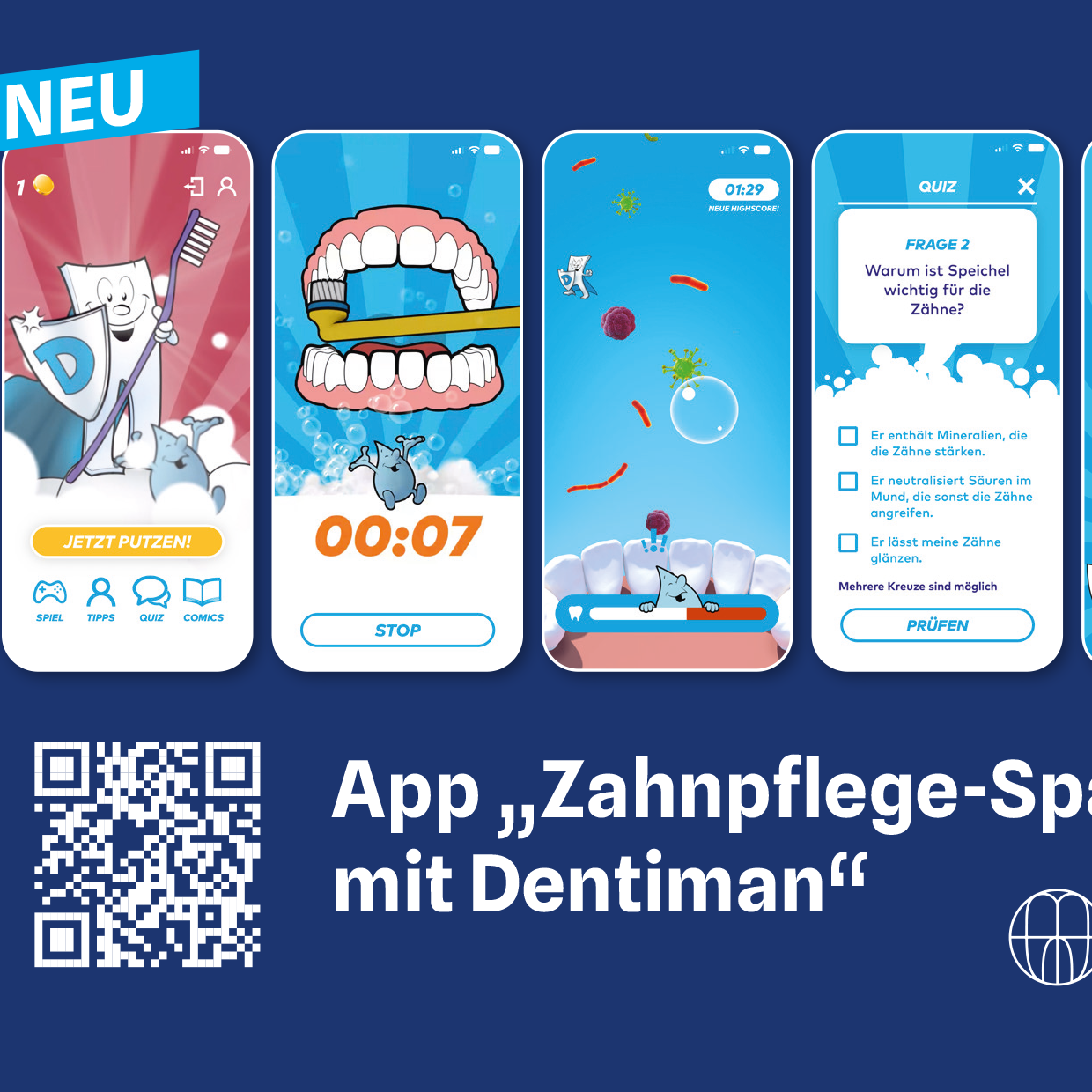 Mars Wrigley Zahnputz-App