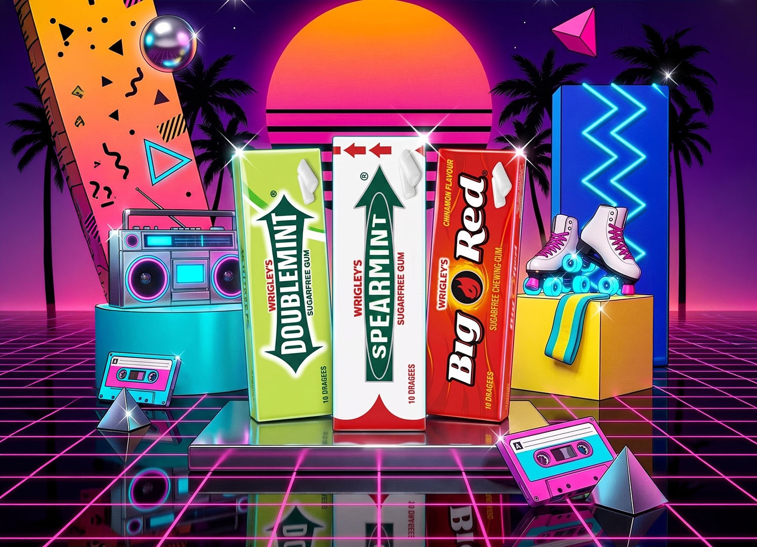 Mars Wrigleys Retro Edition Motiv 2