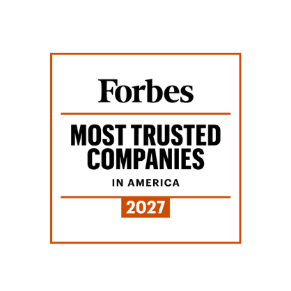 Mars logo and the Forbes Most Trusted Companies logo.