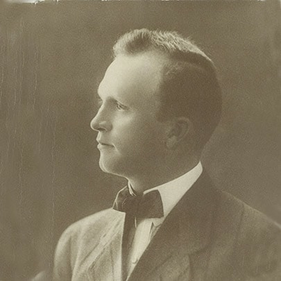 sepia headshot frank c mars 1920