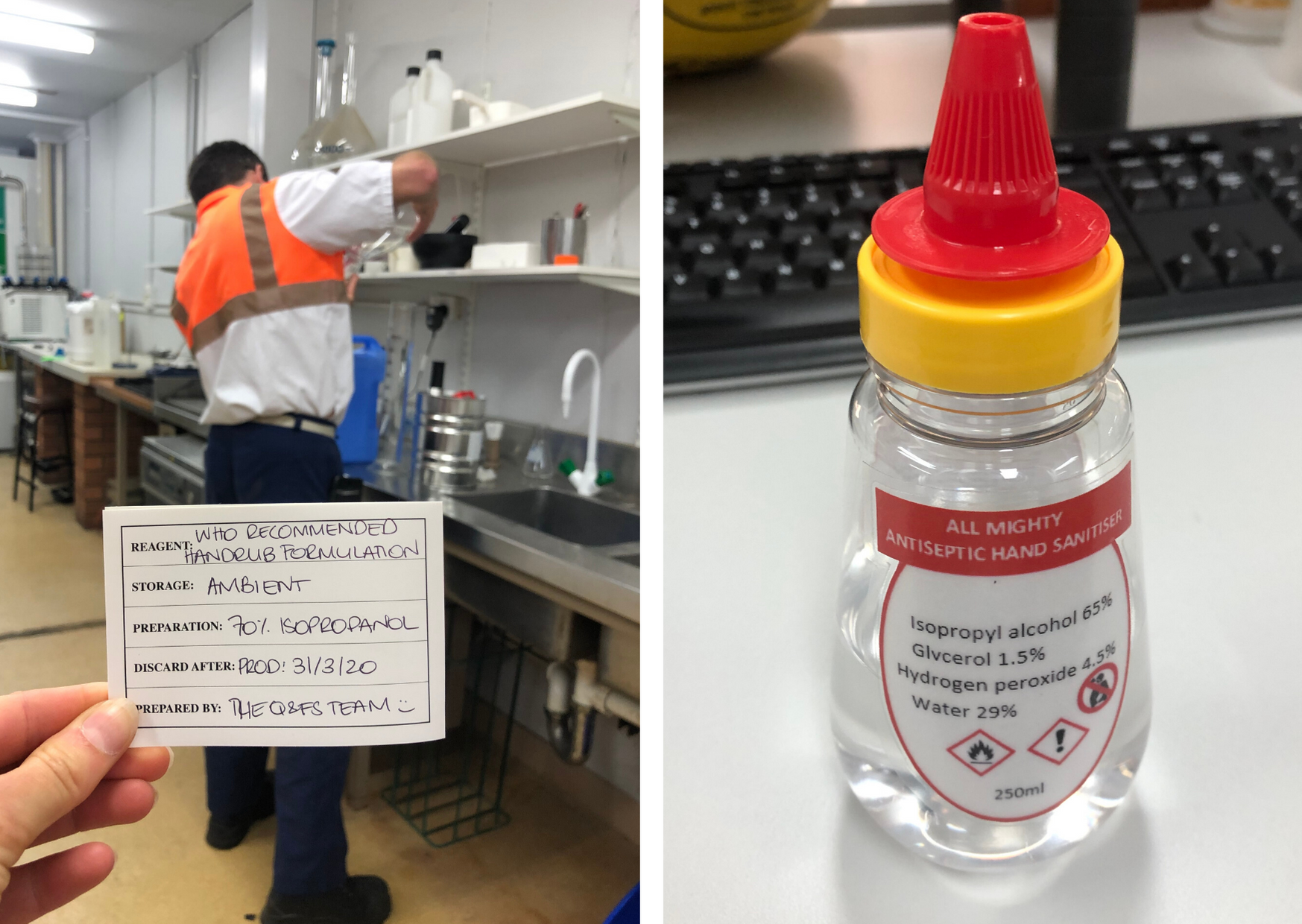 Bathurst and Wodonga Associates break out the chemistry sets