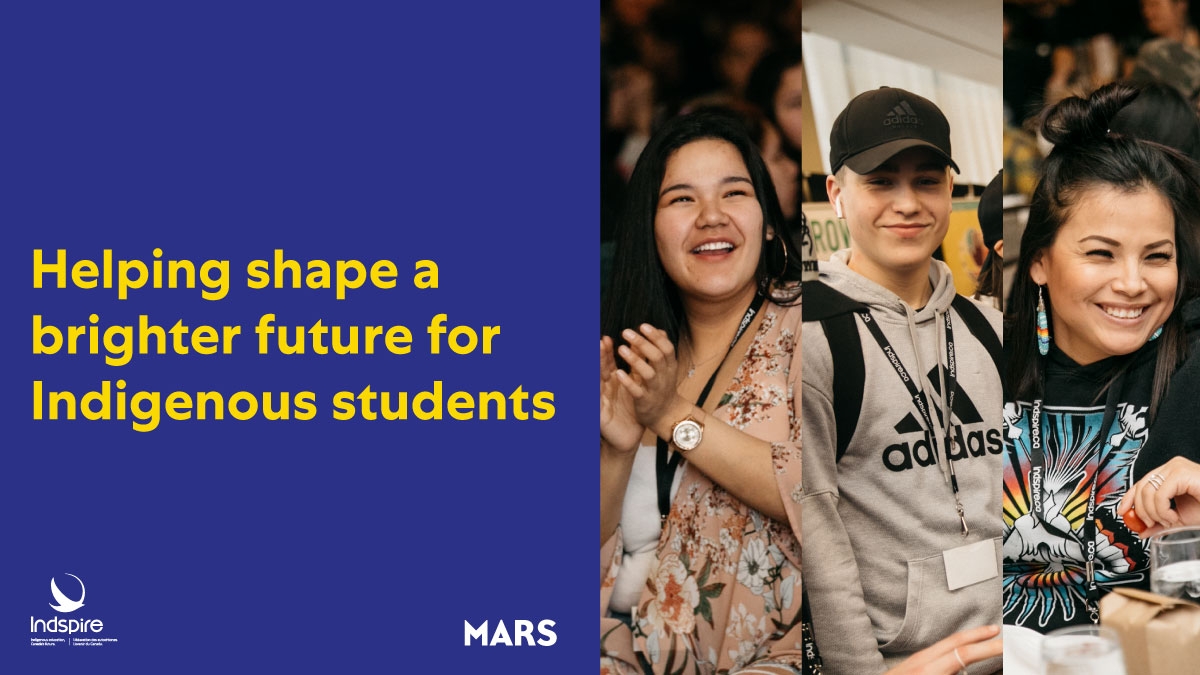 Mars Canada et Indspire Annoncent un Nouveau Partenariat