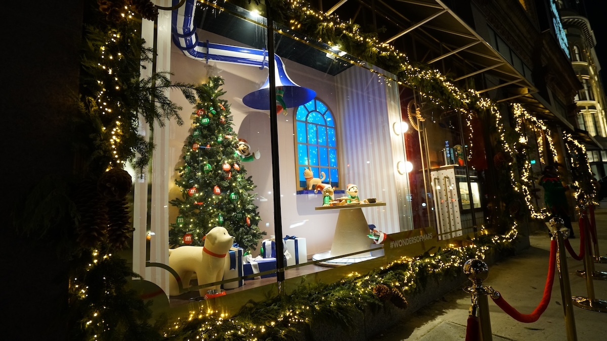 One Mars window display