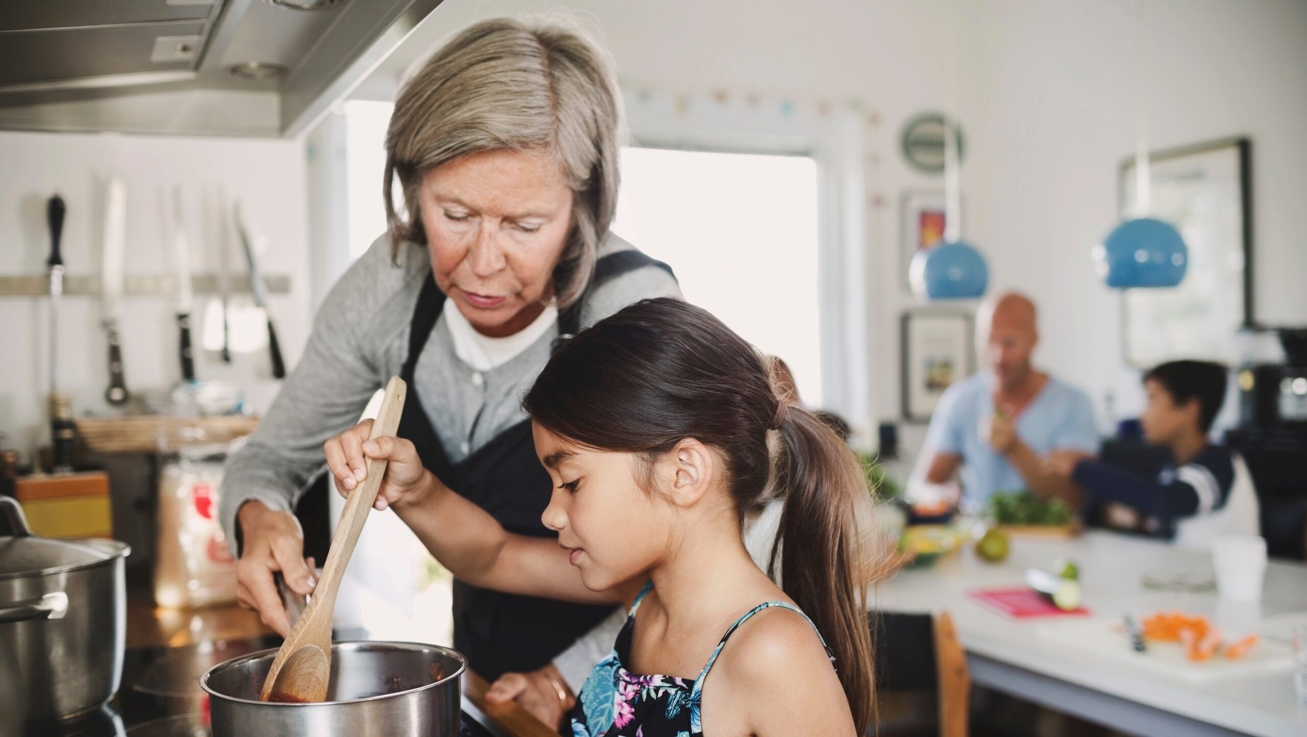 Готовим вместе на кухне