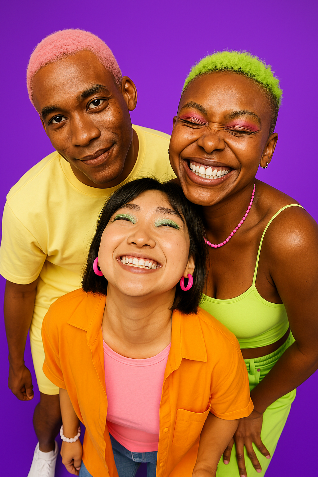 Портрет счастливого трио