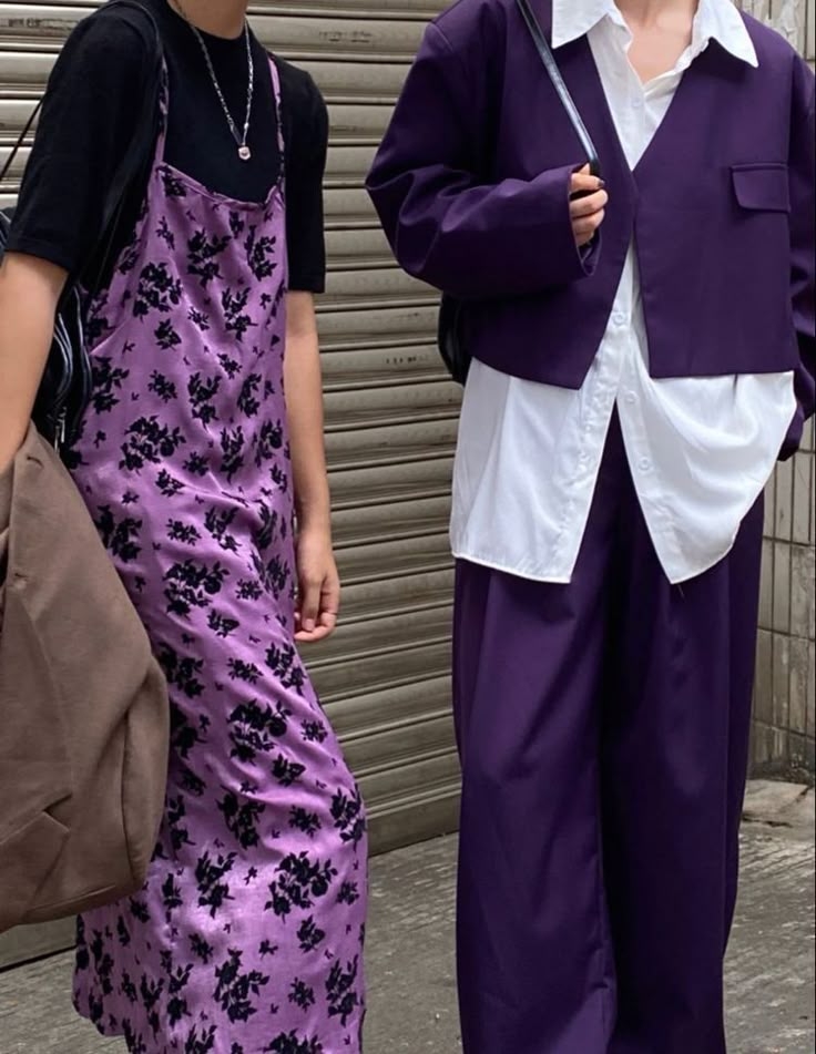 Фиолетовые наряды