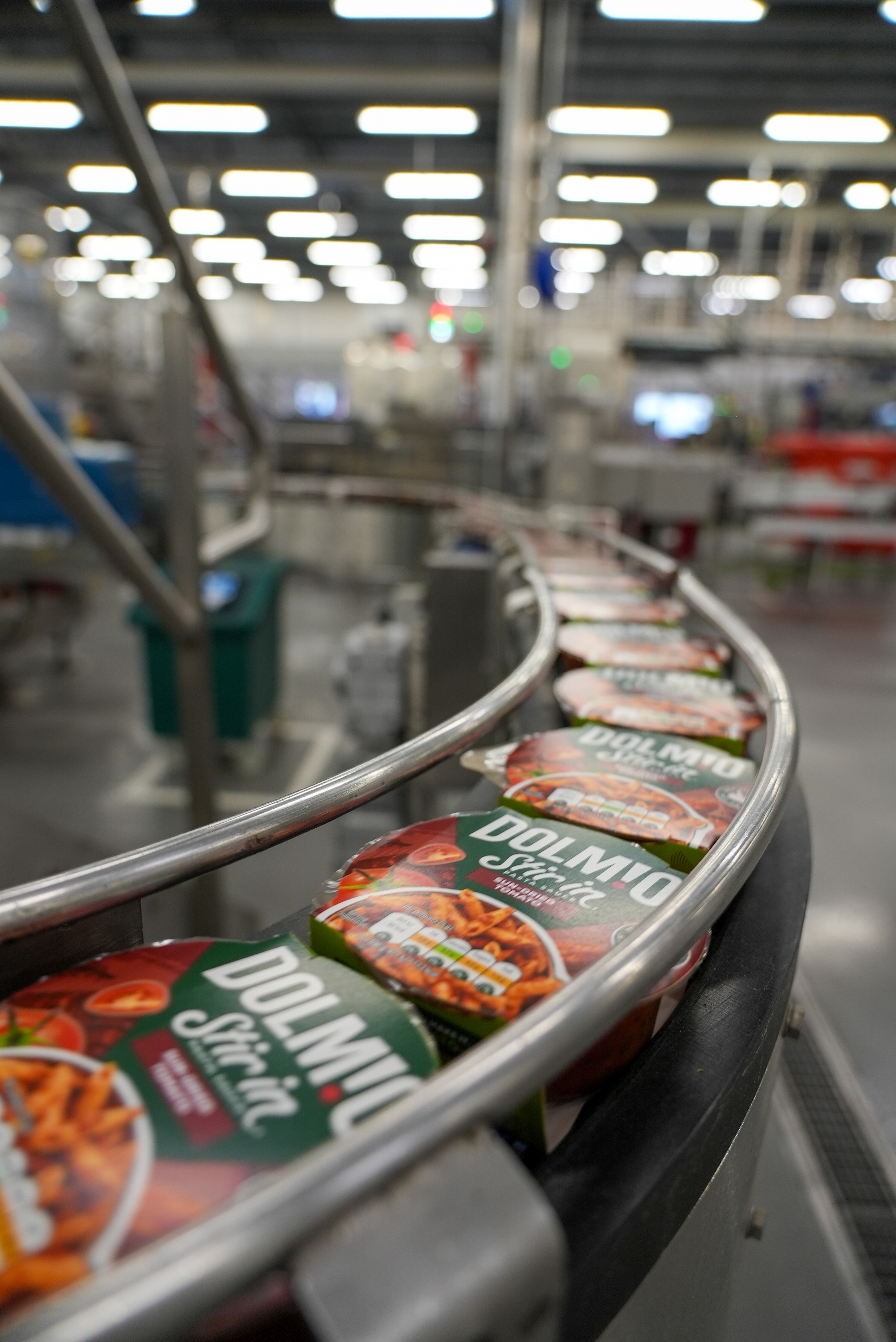 Dolmio packages at the King's Lynn facility 