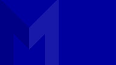 blue M logo