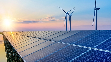 Mars Solar Panels & Wind Turbines