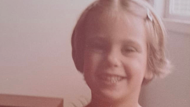 Karina as a child