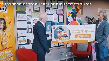 Mars steunt Nationaal Fonds Kinderhulp samen met Coop via BE-KIND
