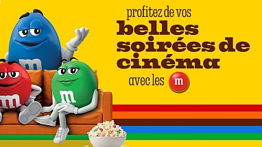 Cet été, grâce à Mars, les M&M’S® seront des vôtres lors de vos soirées cinéma locales, rassemblant les Canadiens et Canadiennes pour de savoureuses expériences cinématographiques remplies de plaisir