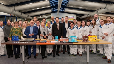 Mark Brzeziński, ambasador Stanów Zjednoczonych w Polsce odwiedził kompleks fabryczny firmy Mars