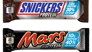 Snickers und Mars Protein