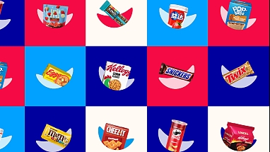 Mars and Kellanova brand collage