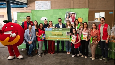 Kellogg's y OXXO: Aliados contra el hambre. Entrega simbólica de +2.3M de porciones de alimento donado a Red BAMX.