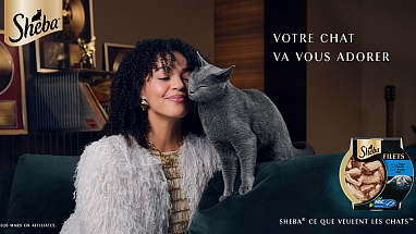 Sheba, votre chat va vous adorer