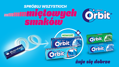 Miętowe portfolio Orbit