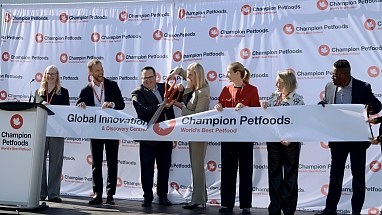 Champion Petfoods unveils its $32M CAD Global Innovation Center in Acheson, Alberta.