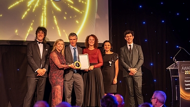Mars accepts an award at the 2026 Global Supply Chain Awards.