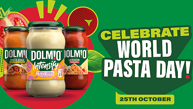 Jars of Dolmio pasta sauce.