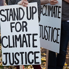 Stand up for climate justice