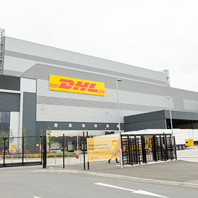 DHL facility in London