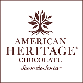 Brand logo for Mars Wrigley American Heritage Chocolate.