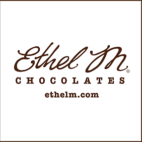 Brand logo for Mars Wrigley Ethel M Chocolates.