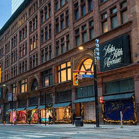 The Wonders of Mars window display in Toronto