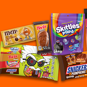 Mars Snacking 2026 Halloween lineup featuring new SKITTLES POP’d Creepy Crunch and TWIX Skulls.