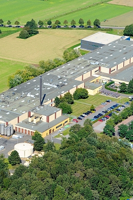 Mars_Wrigley Fabrik Viersen Luftaufnahme
