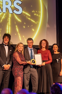 Mars accepts an award at the 2026 Global Supply Chain Awards.